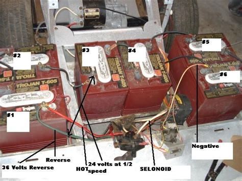 36 volt club car battery diagram 